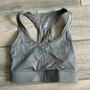 All access gray sports bra